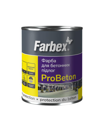 Dažai betono grindims PROBETON FARBEX, grafitas, 2.8kg
